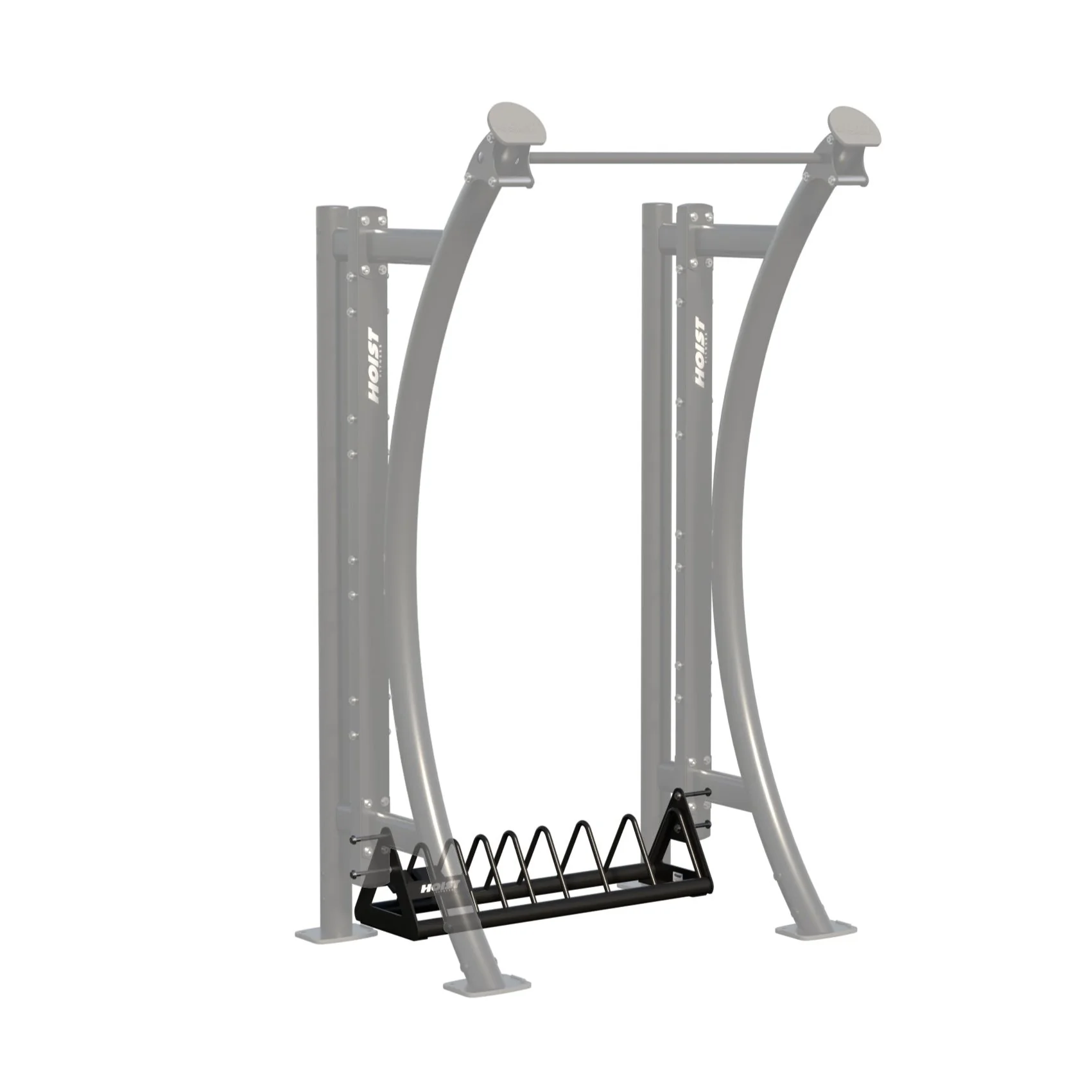 4 ft. Horizontal Plate Rack