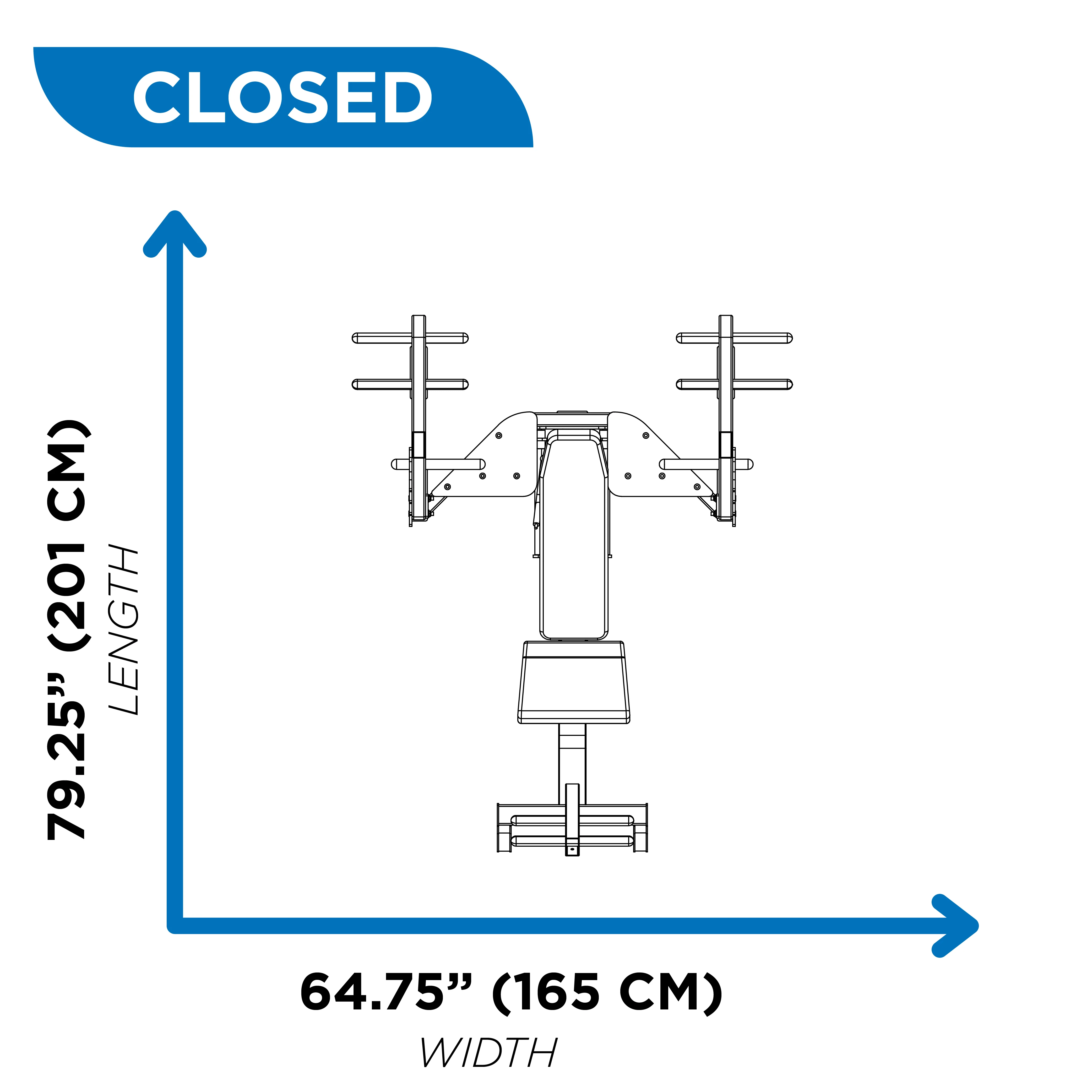 Commercial 3-Way Olympic Bench - Image 3