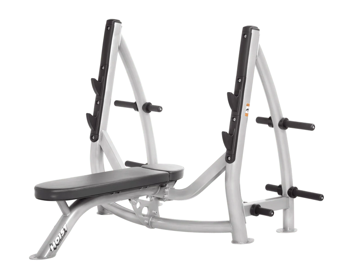 Commercial Olympic Flat Bench With Storage - Image 16