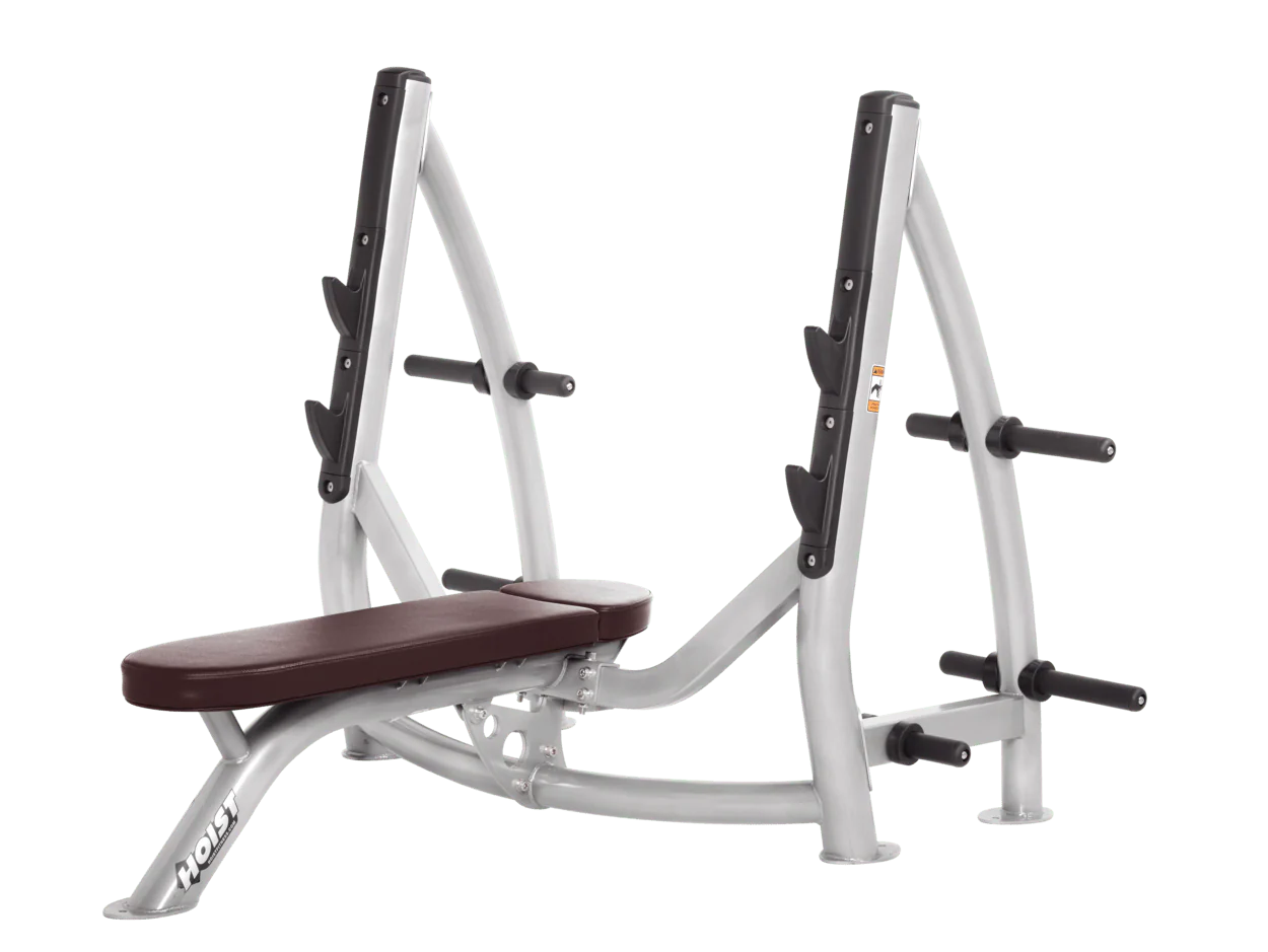 Commercial Olympic Flat Bench With Storage - Image 17