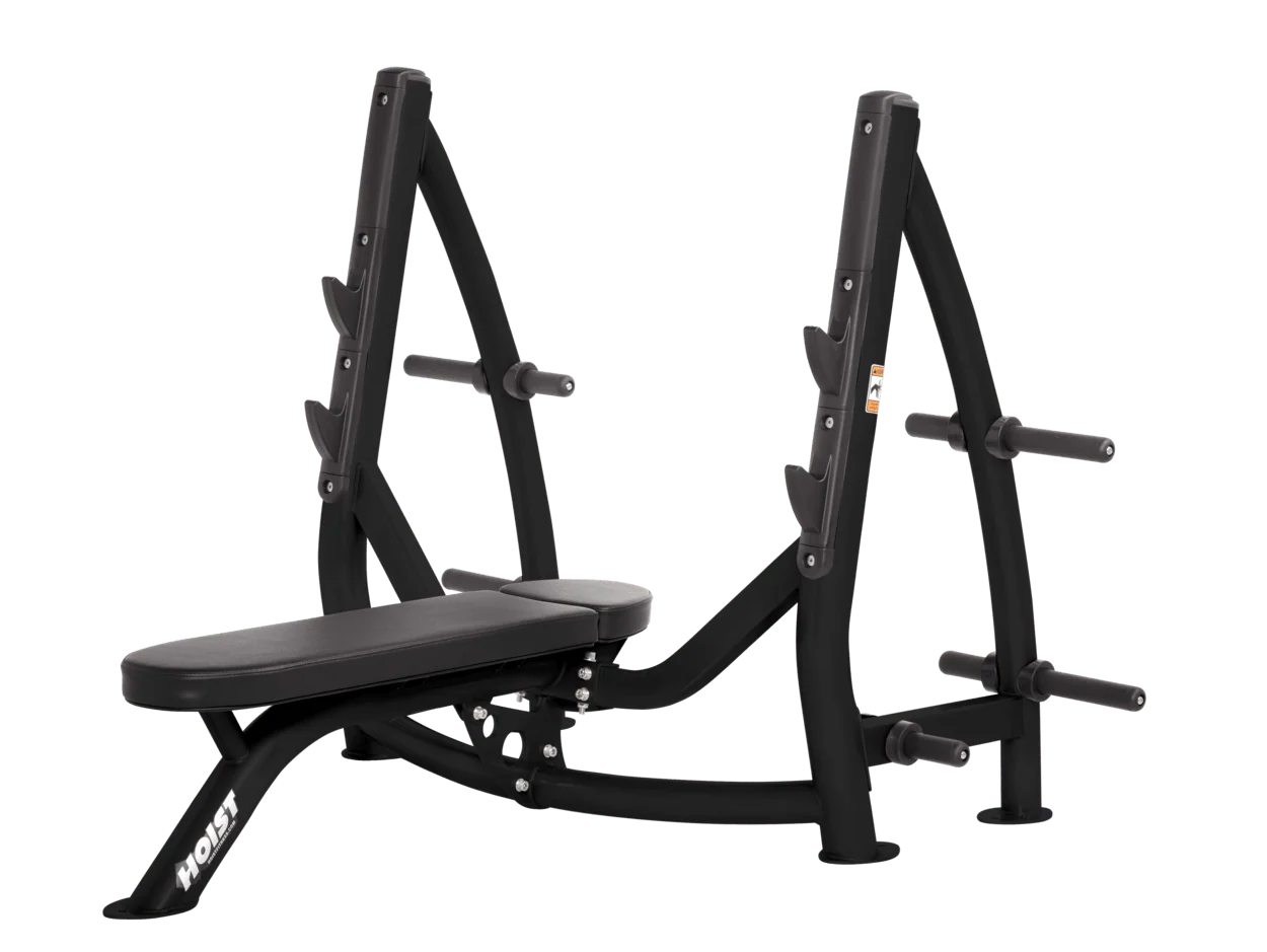 Commercial Olympic Flat Bench With Storage - Image 3