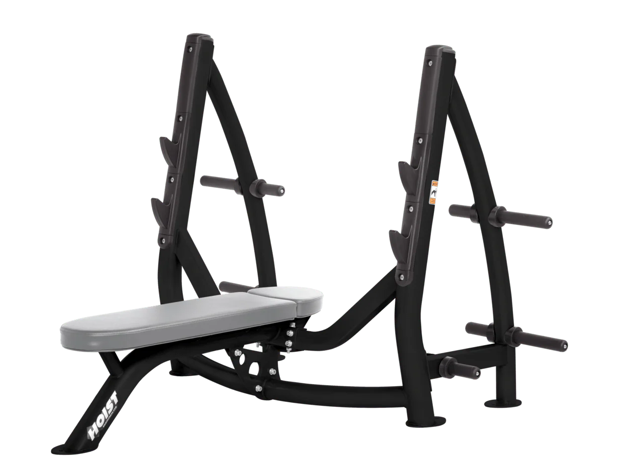 Commercial Olympic Flat Bench With Storage - Image 4
