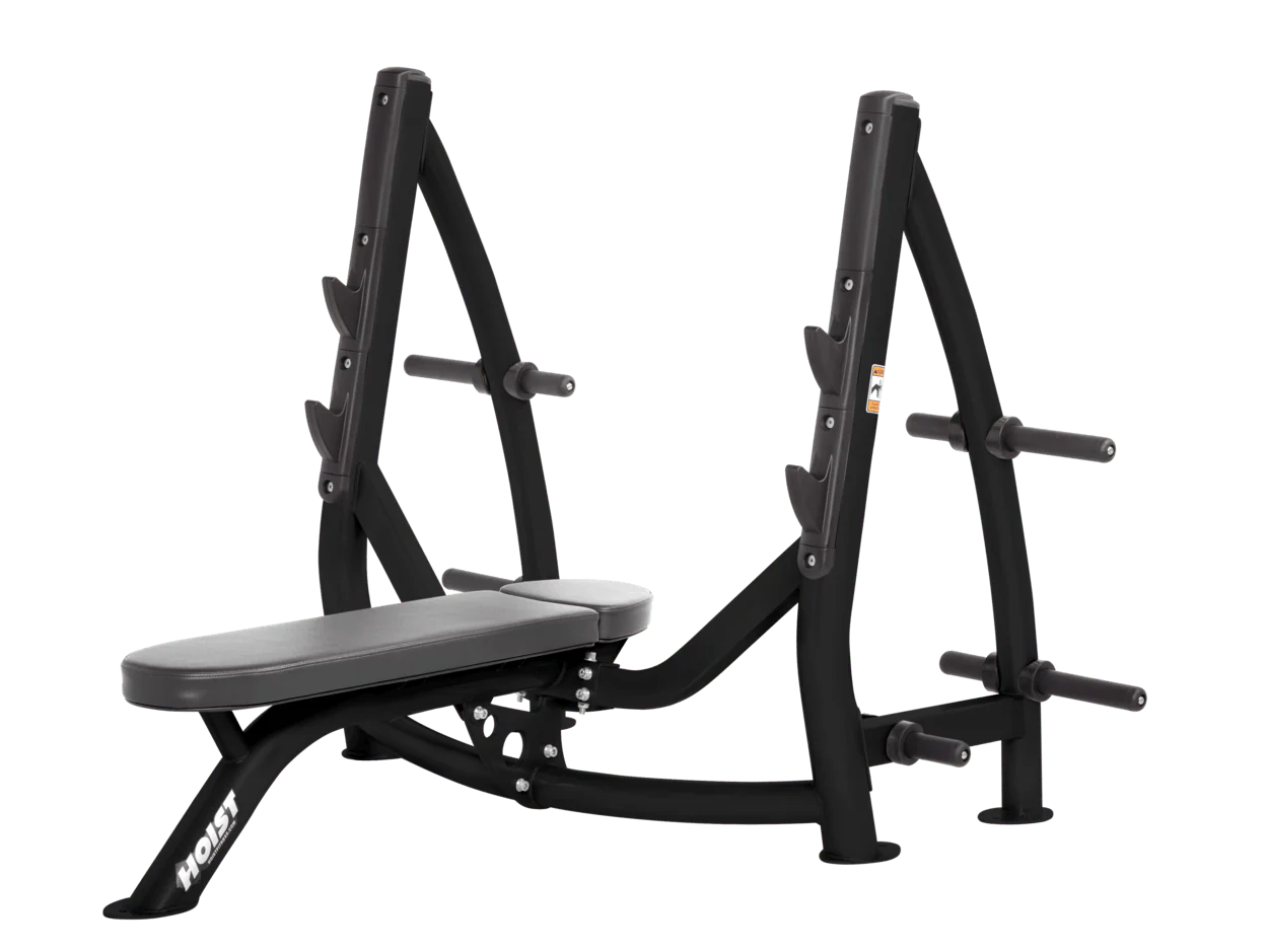 Commercial Olympic Flat Bench With Storage - Image 5