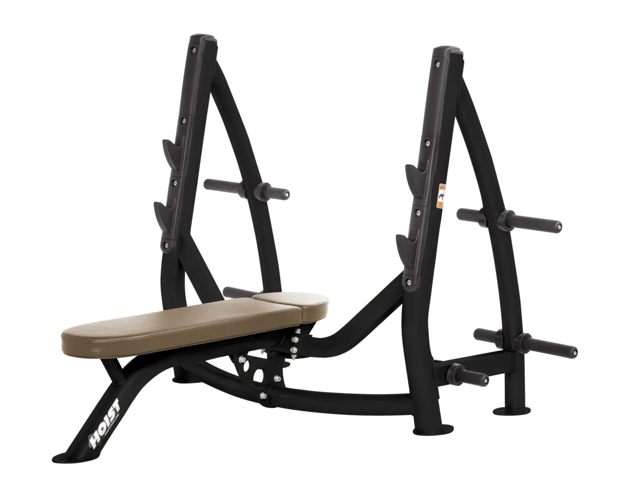 Commercial Olympic Flat Bench With Storage - Image 8