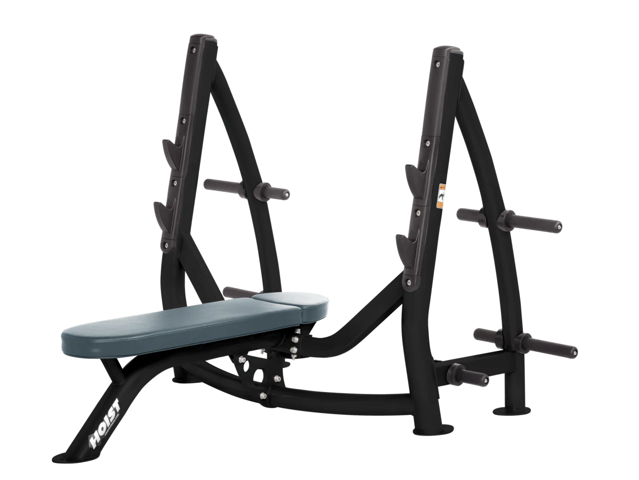 Commercial Olympic Flat Bench With Storage - Image 9