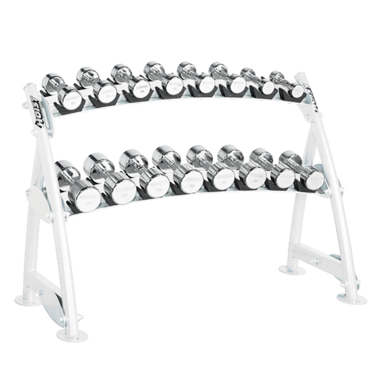 2-Tier Horizontal Beauty Bell Rack - Image 4