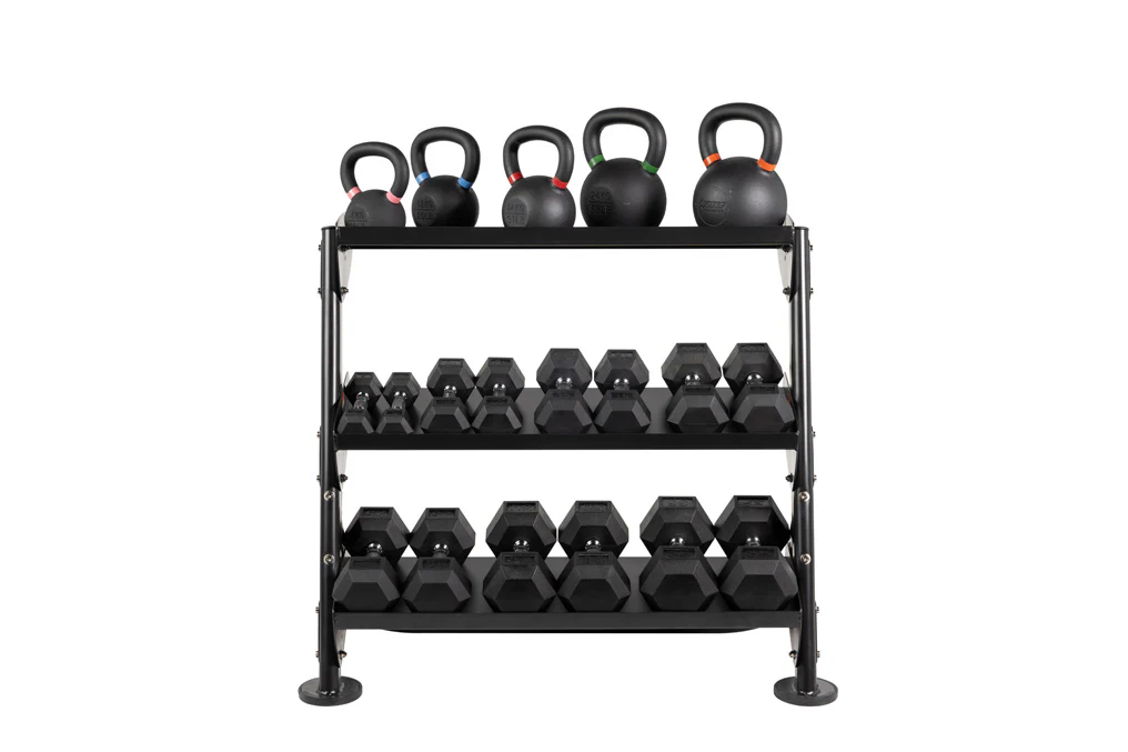 36" Dumbbell Rack With OPT (3rd-Tier) - Image 4