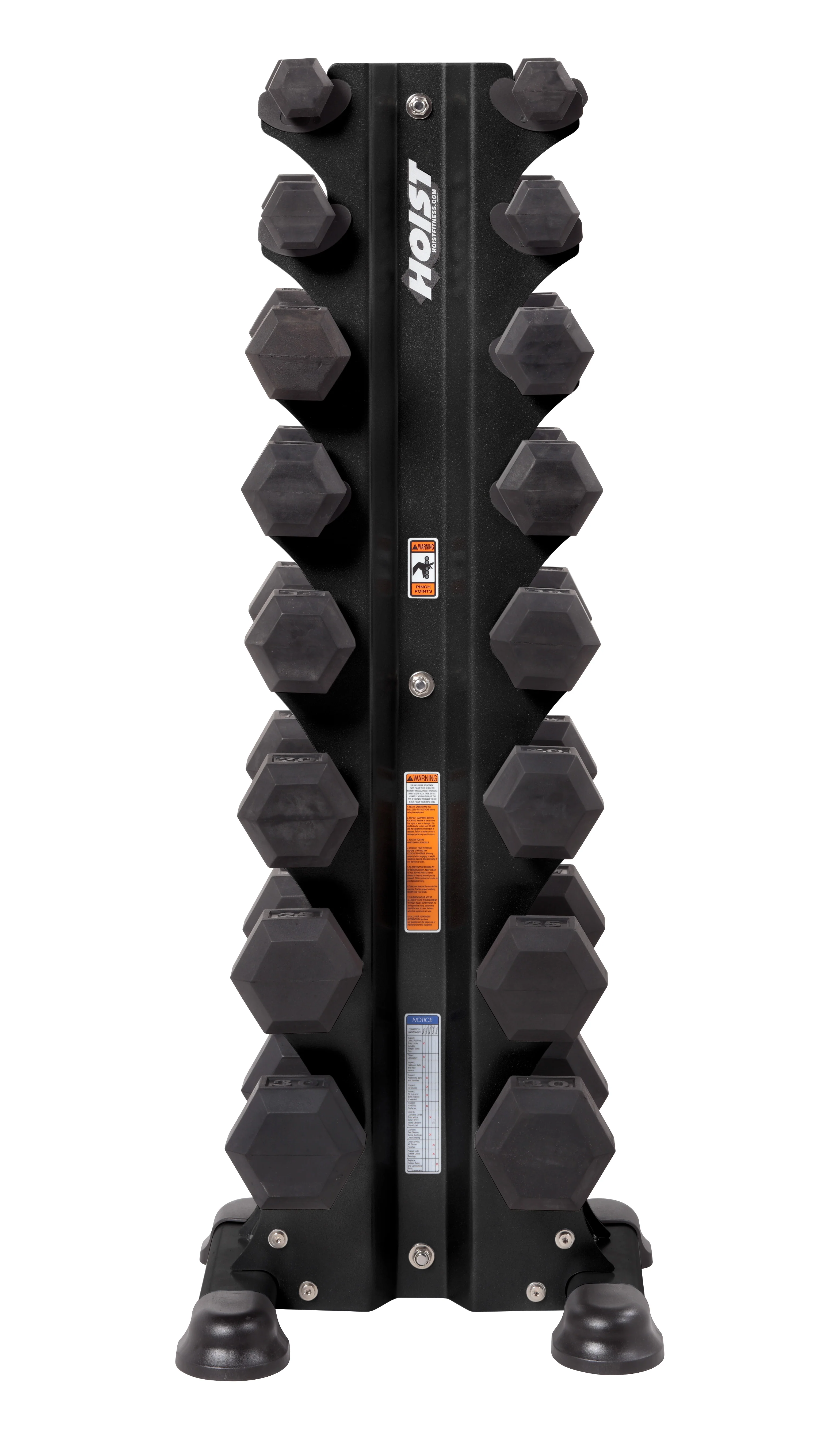 8 Pair Vertical Hex Dumbbell Rack (Dumbbells Not Included) - Image 3